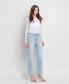 The Slim Wide Leg Jean in Lightwash