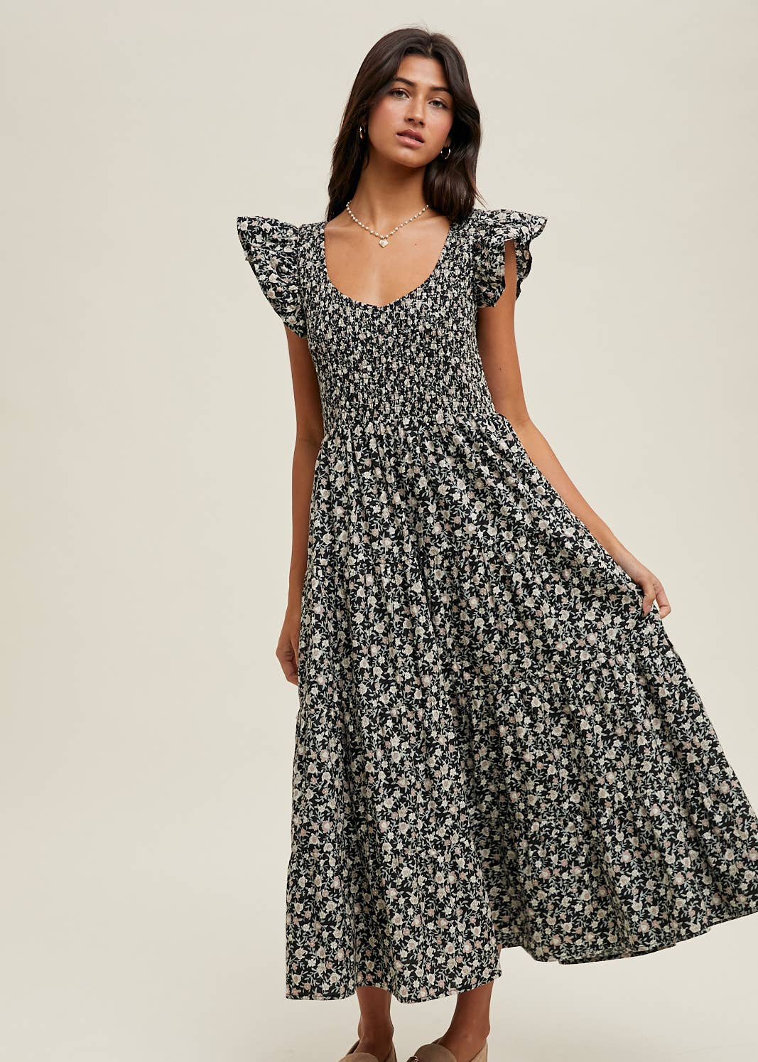 Sweet Meadows Smocked Dress