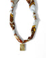 Verona Knotted Scarf Starburst Charm Necklace Gold Filled