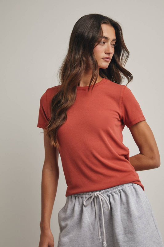 Our Favorite Tee in Terracotta