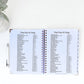 2025 Pressed Coffee Planner in Powder Blue