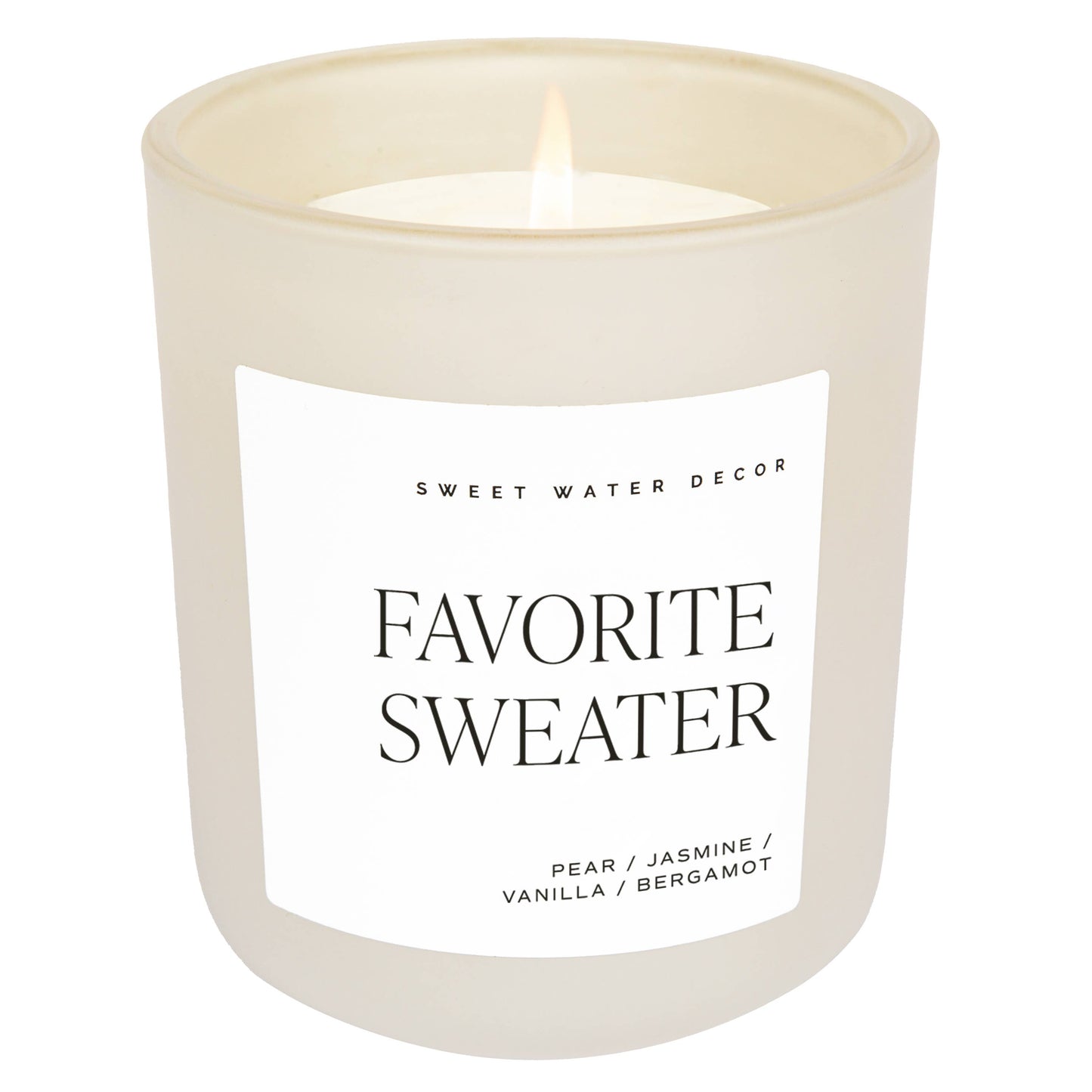 Favorite Sweater 15 oz Soy Candle