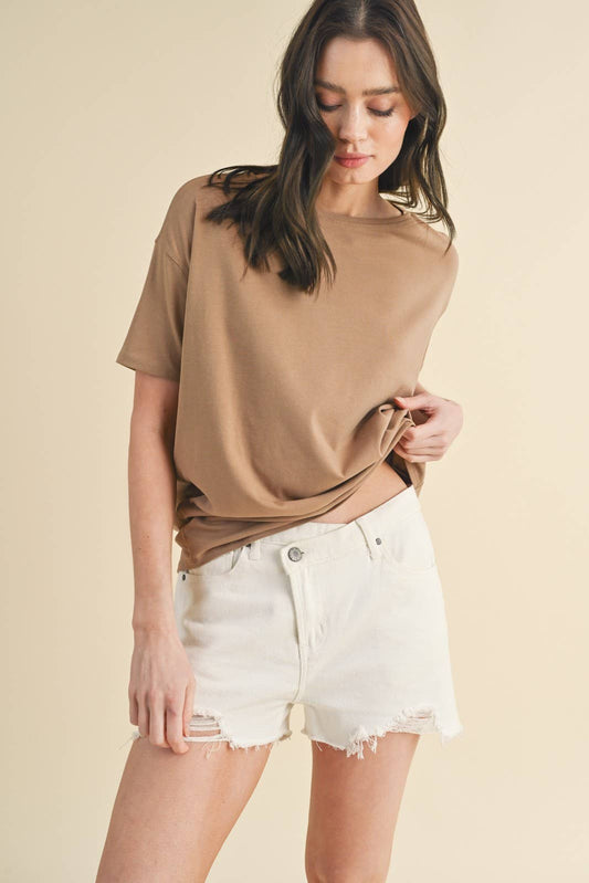 Boatneck Casual Tee