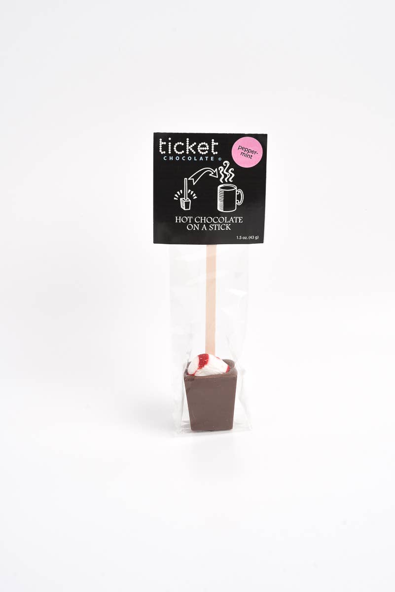 Hot Chocolate on a Stick- Cookies and Cream