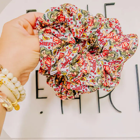 Taylor Swift Oversized Scrunchie | KC Chiefs