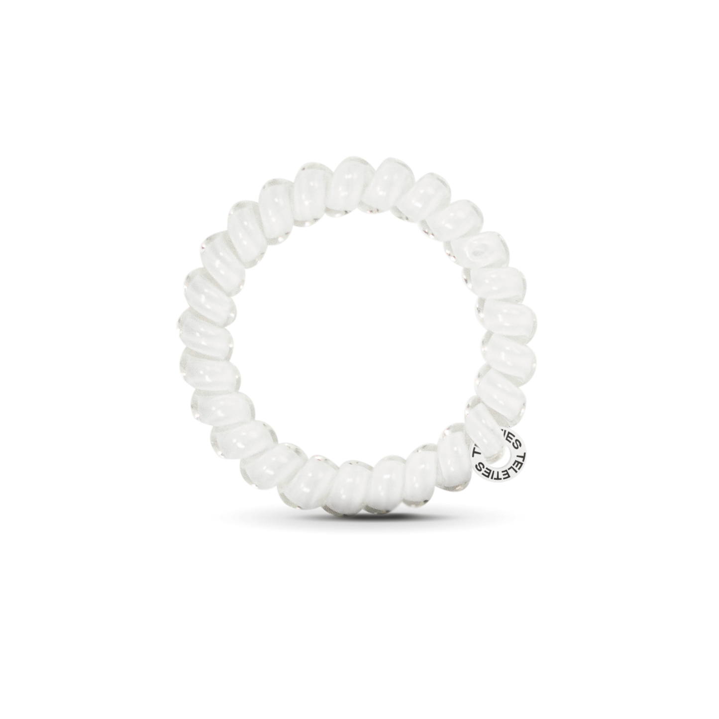 Coconut White Hair Ties: Large