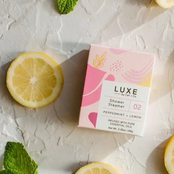 Peppermint + Lemon Shower Steamer