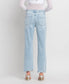 The Slim Wide Leg Jean in Lightwash