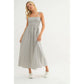 Echo Striped Maxi Dress