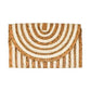 Stripe Straw Clutch Purse