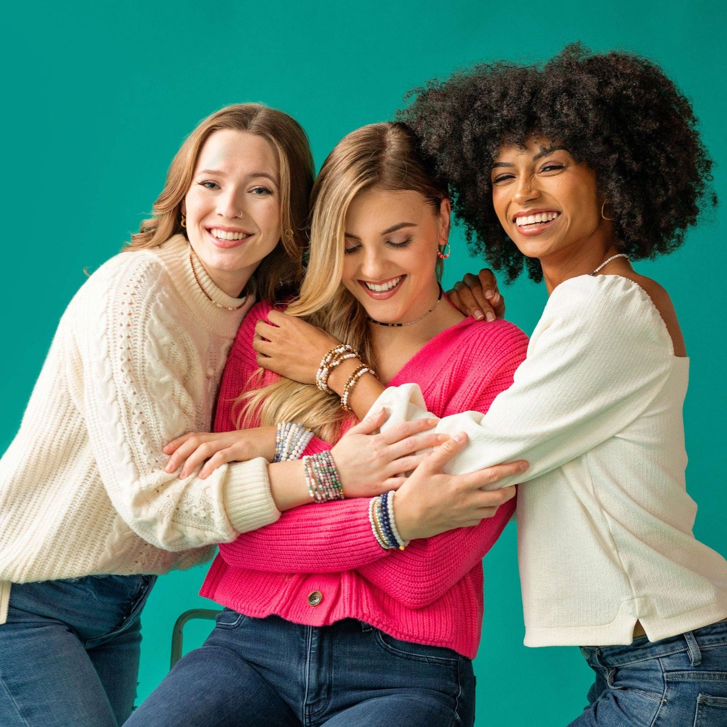 Morse Code Bracelet | FRIENDSHIP: Zoisite & Jasper