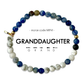 MINI Morse Code Bracelet | GRANDDAUGHTER: Lapis & Howlite