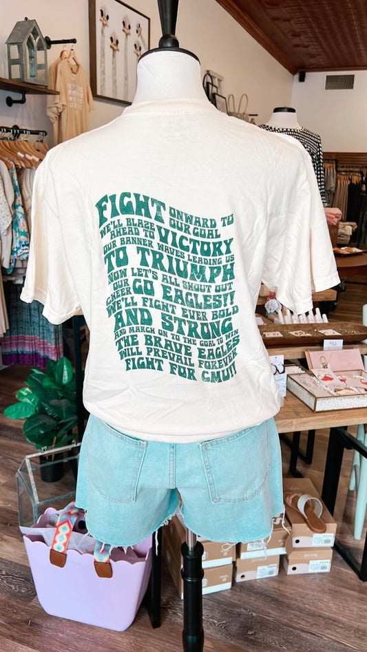 Central Fight Song Tee