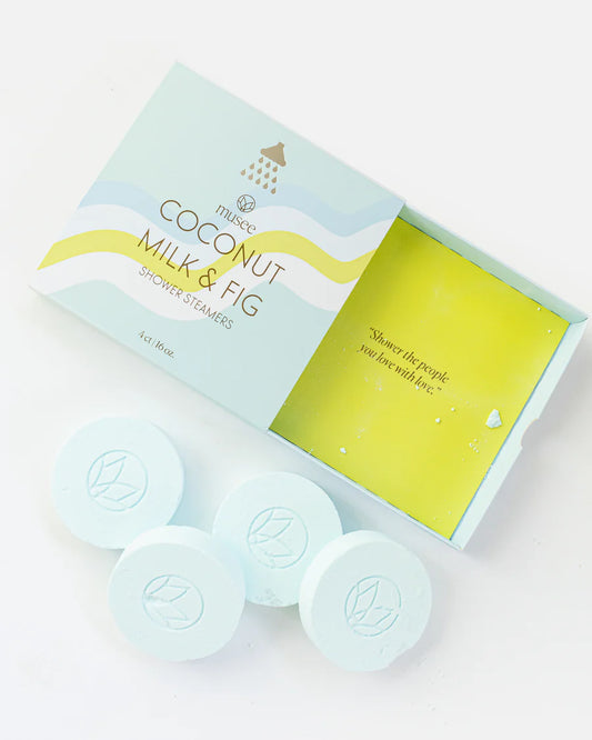 Coconut Milk and Fig Shower Steamers