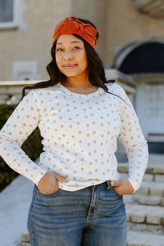 Yarrow Long Sleeve Scoop Tee