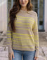 Lemon Lines Lightweight Sweater