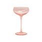 The Lou Coupe Glassware in Blush