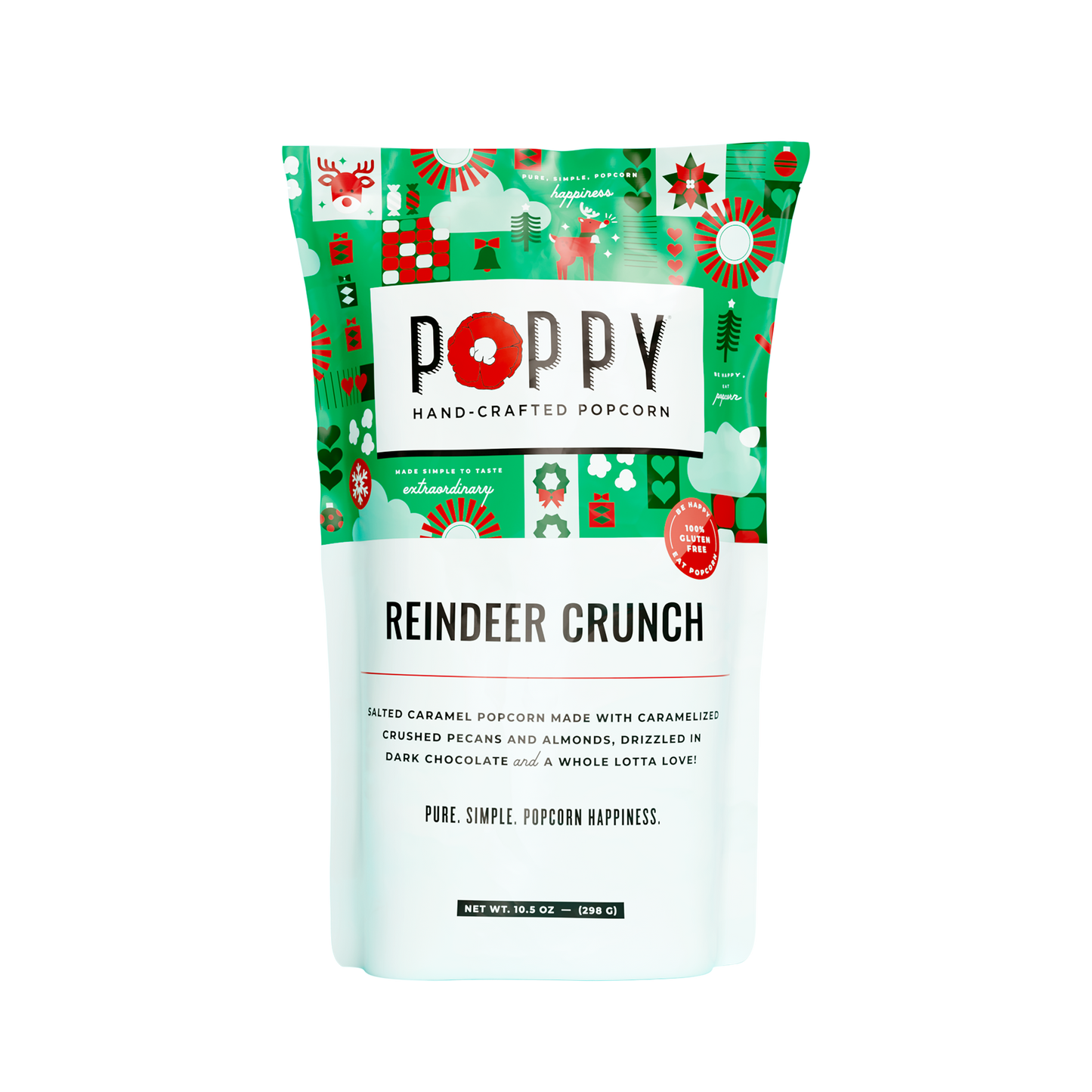 Reindeer Crunch Popcorn