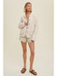 Brielle Sherpa Jacket in Natural