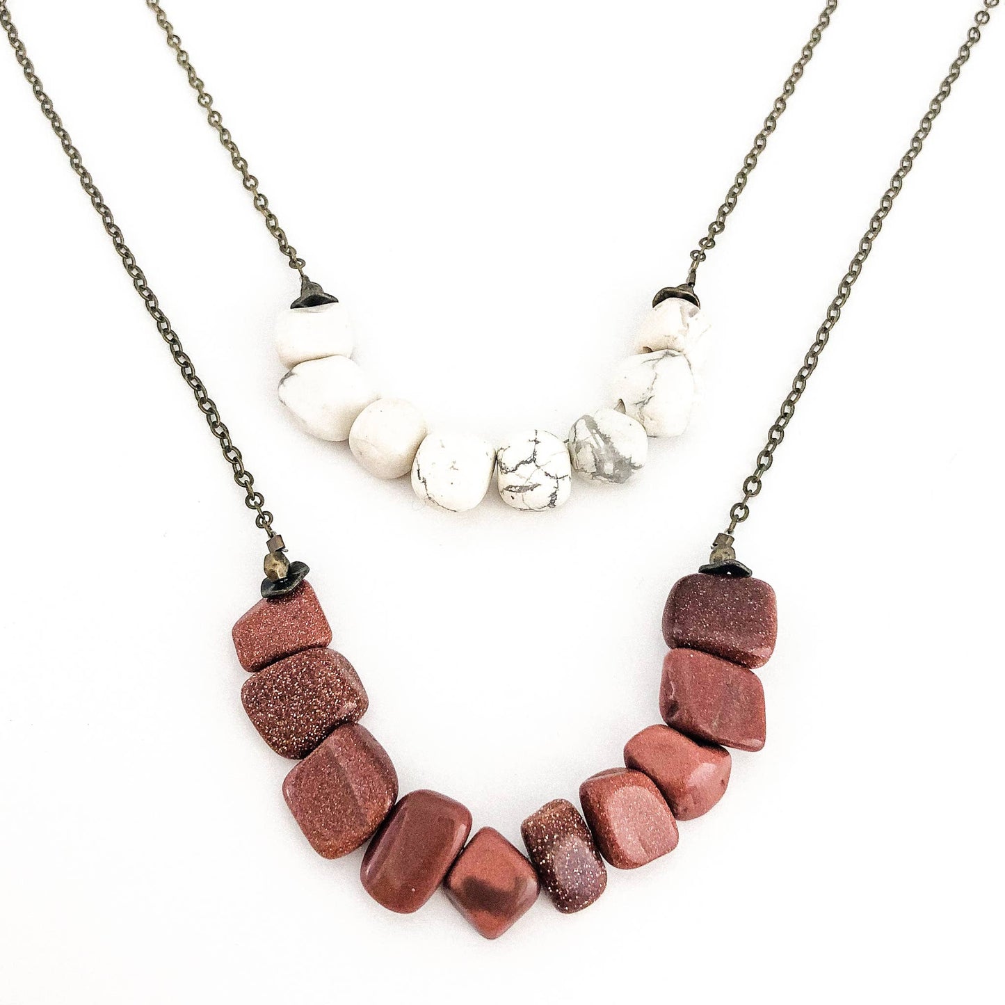 Louiz Necklace in Terracotta