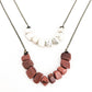 Louiz Necklace in Terracotta