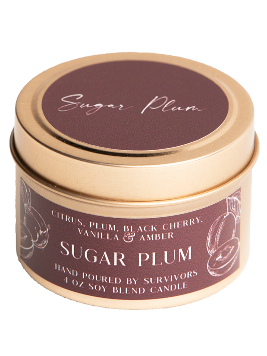 Sugar Plum 4 oz Candle