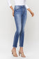 High Rise Slim Straight Jeans