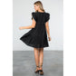 Belleann Flutter Sleeve Mini Dress