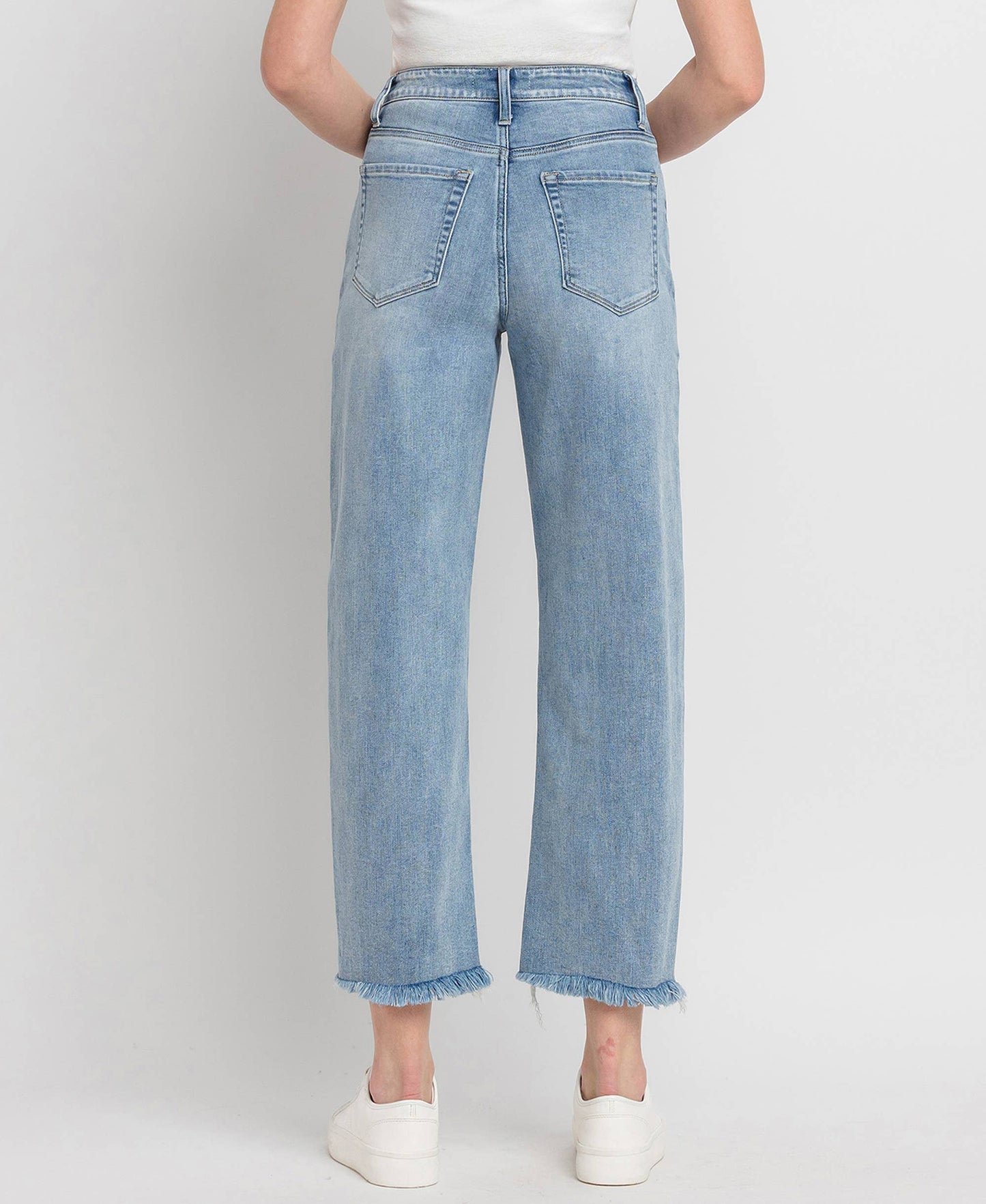 High Rise Barrel Jeans