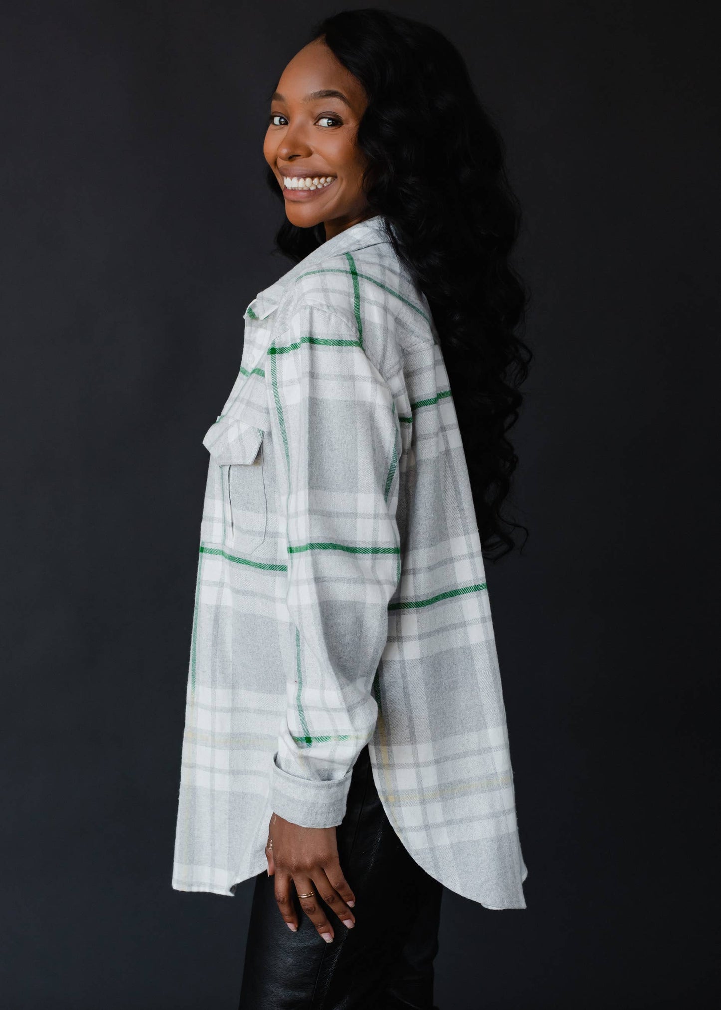 Winter Wonder Flannel Top