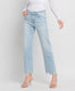 The Slim Wide Leg Jean in Lightwash