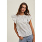 Belleann Ruffle Sleeve Blouse