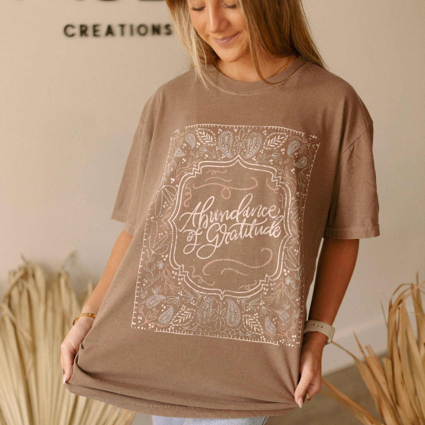 Abundance Of Gratitude Graphic Tee