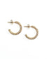 Esra Crystal Hoop Earrings