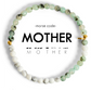 Morse Code Bracelet | MOTHER: Pink Aventurine & Mother of Pearl