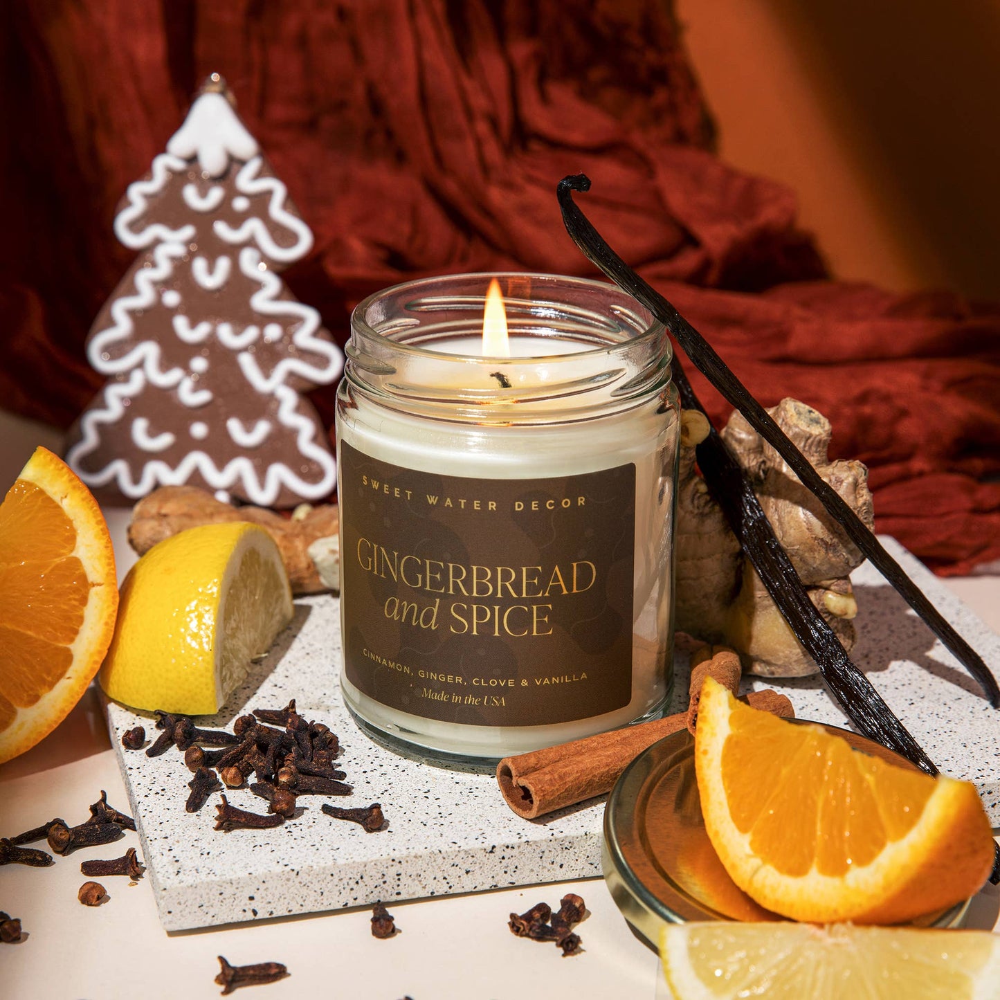 Gingerbread and Spice 9 oz Soy Candle