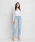 The Slim Wide Leg Jean in Lightwash