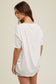 Off White Boatneck Casual Tee