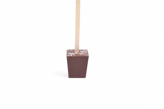 Hot Chocolate on a Stick- Salted Caramel