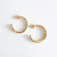 Nova Tube Hoops Earrings