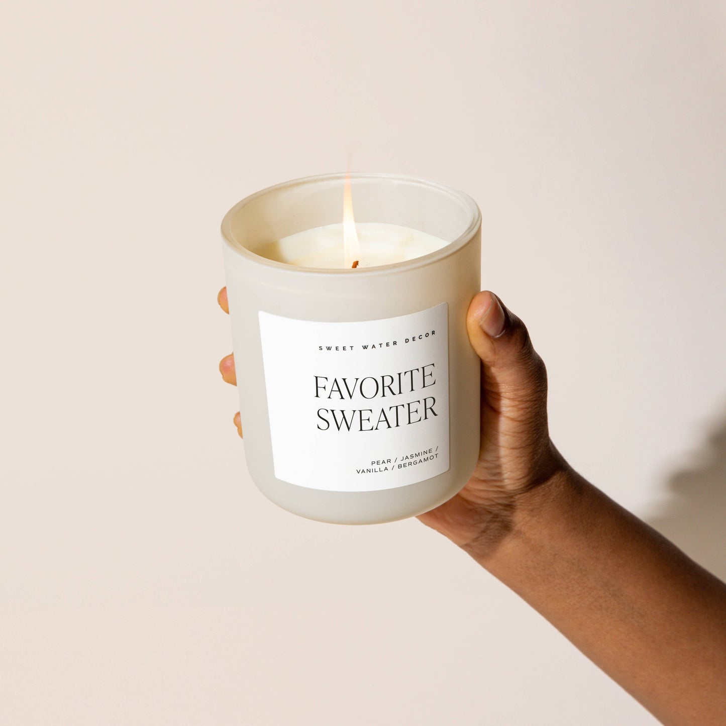 Favorite Sweater 15 oz Soy Candle