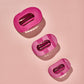 Flat Round Hair Clip | Medium | Wild Side
