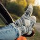 Asenka - Creme Nordic Wool Socks