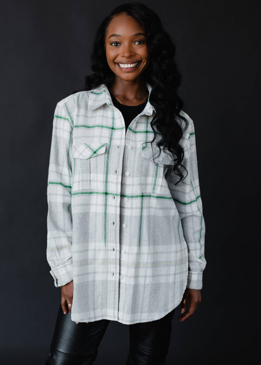 Winter Wonder Flannel Top