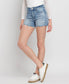 Rebecca High Rise A-Line Denim Shorts