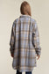 Snowfall Long Plaid Shacket