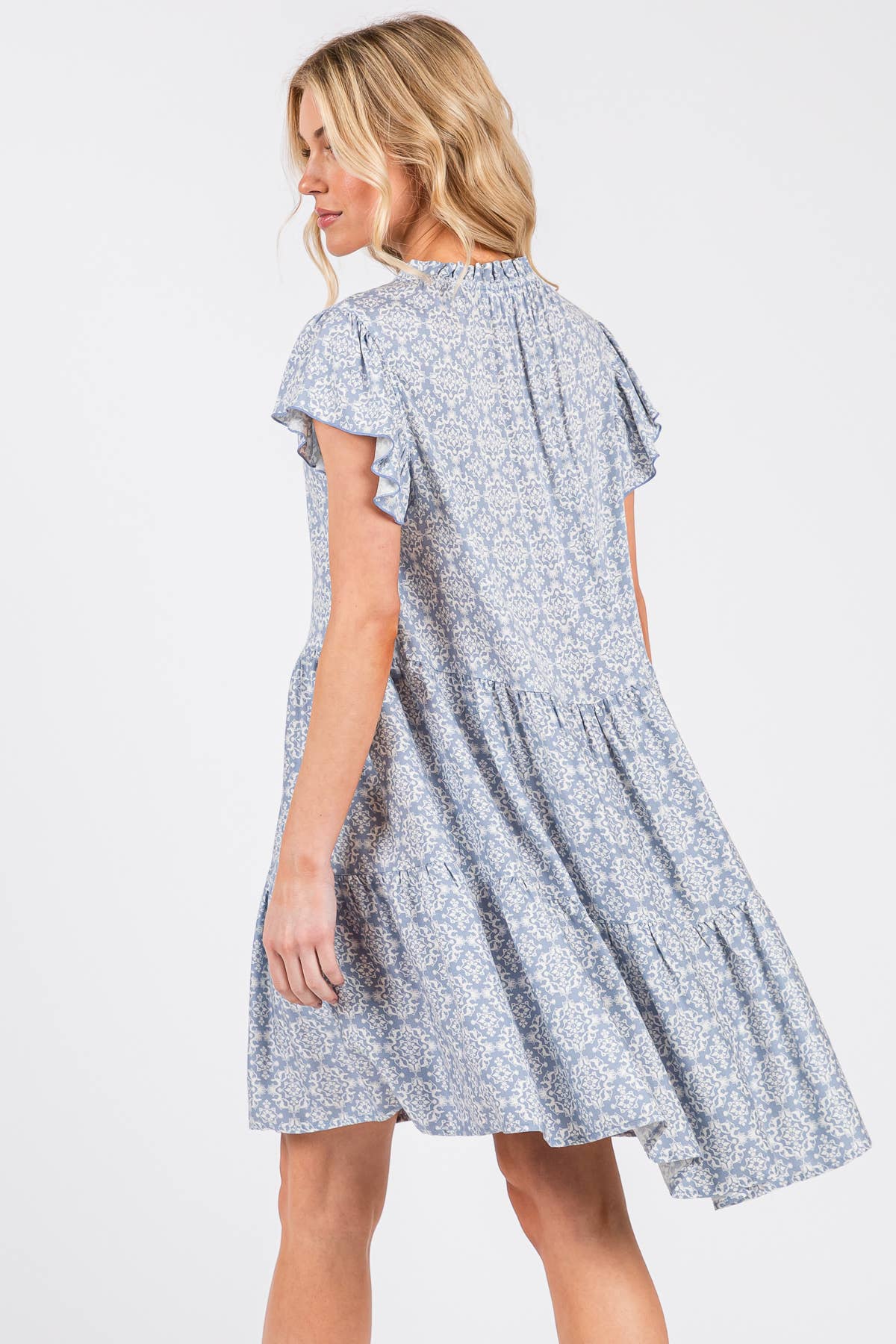 Adia Floral Flowy Dress