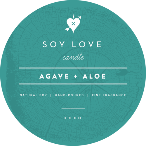 Agave + Aloe 14oz Soy Candle