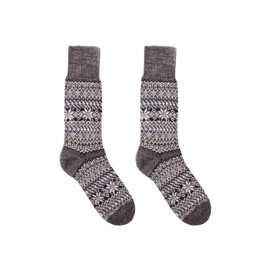 Sigrid - Charcoal Wool Socks