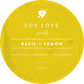 Basil + Lemon 14oz Soy Candle